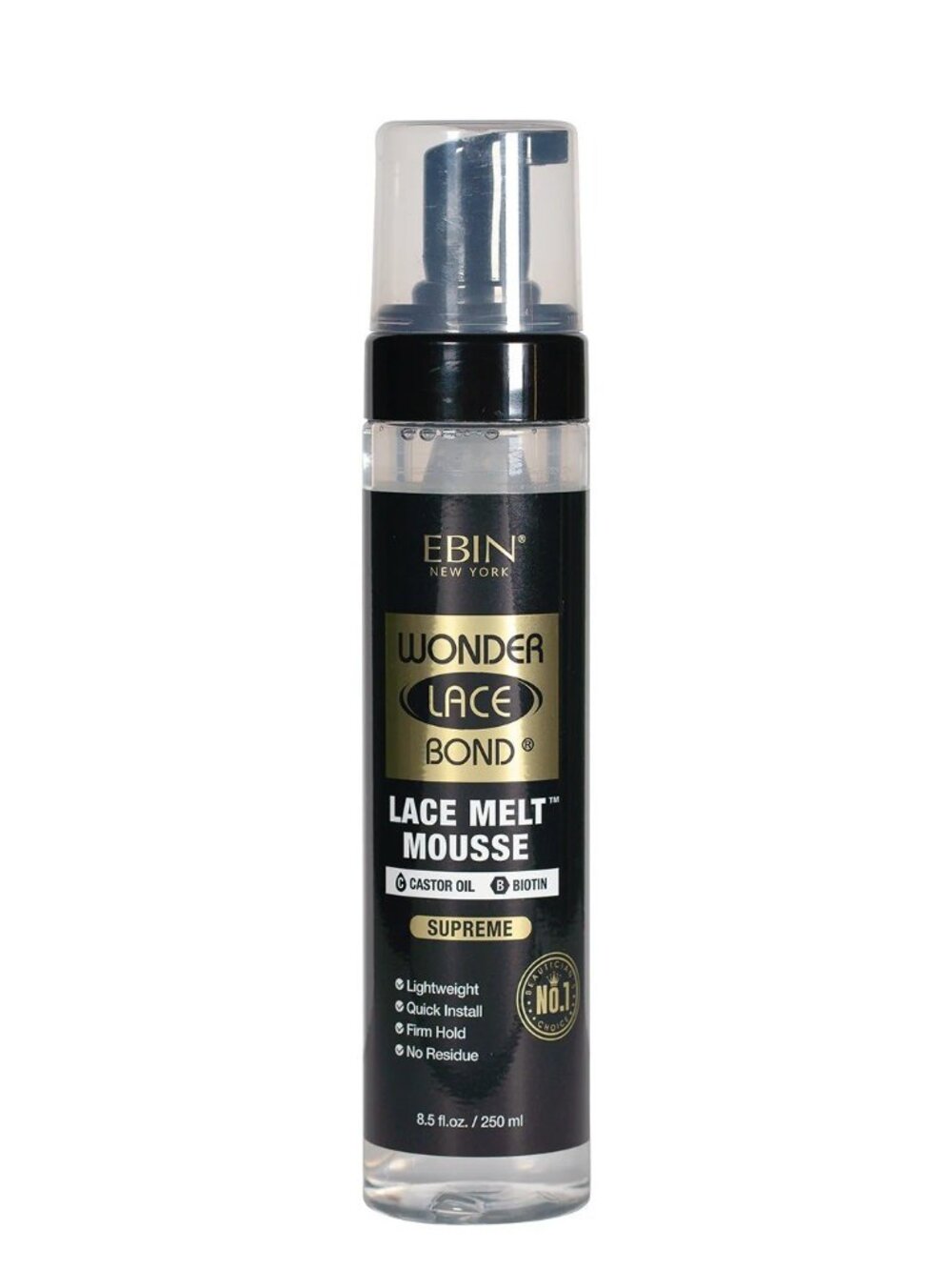 NEW Ebin New York Wonder Lace Bond Lace Melt Mousse 8.5 oz Wig Install